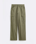 Solid Cargo Pant