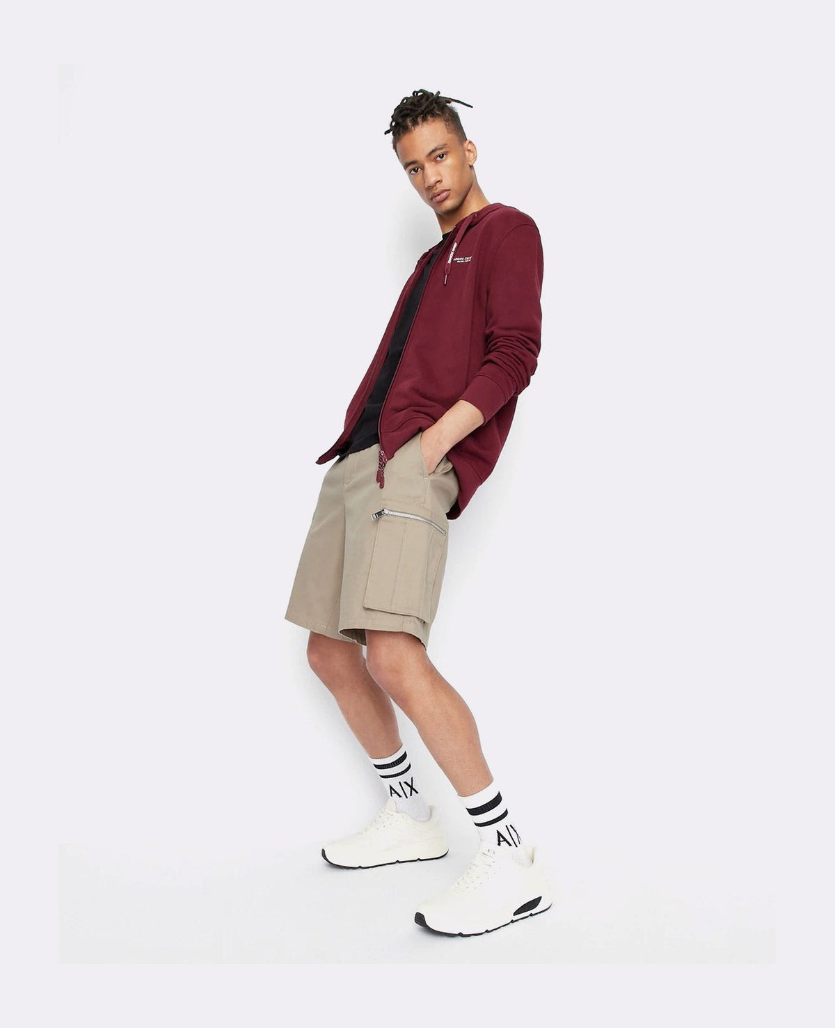 Sweat zippé avec SHORT