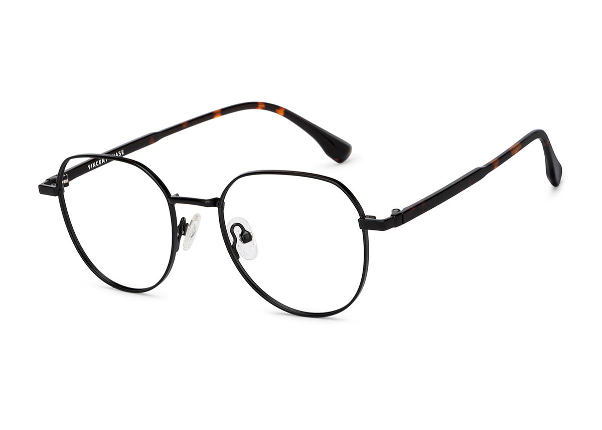 Tortoise Round Vincent Eyeglasses