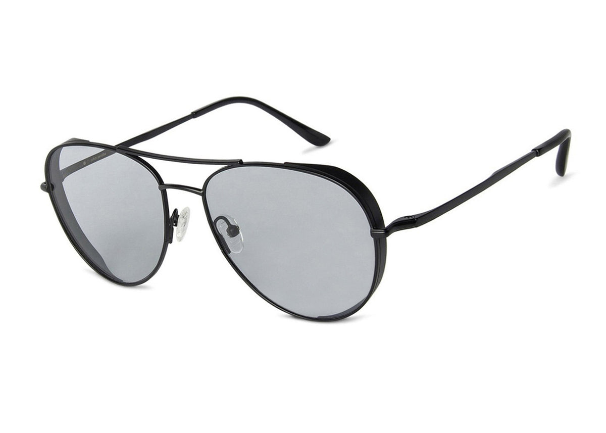 Lunettes de soleil pilote noires