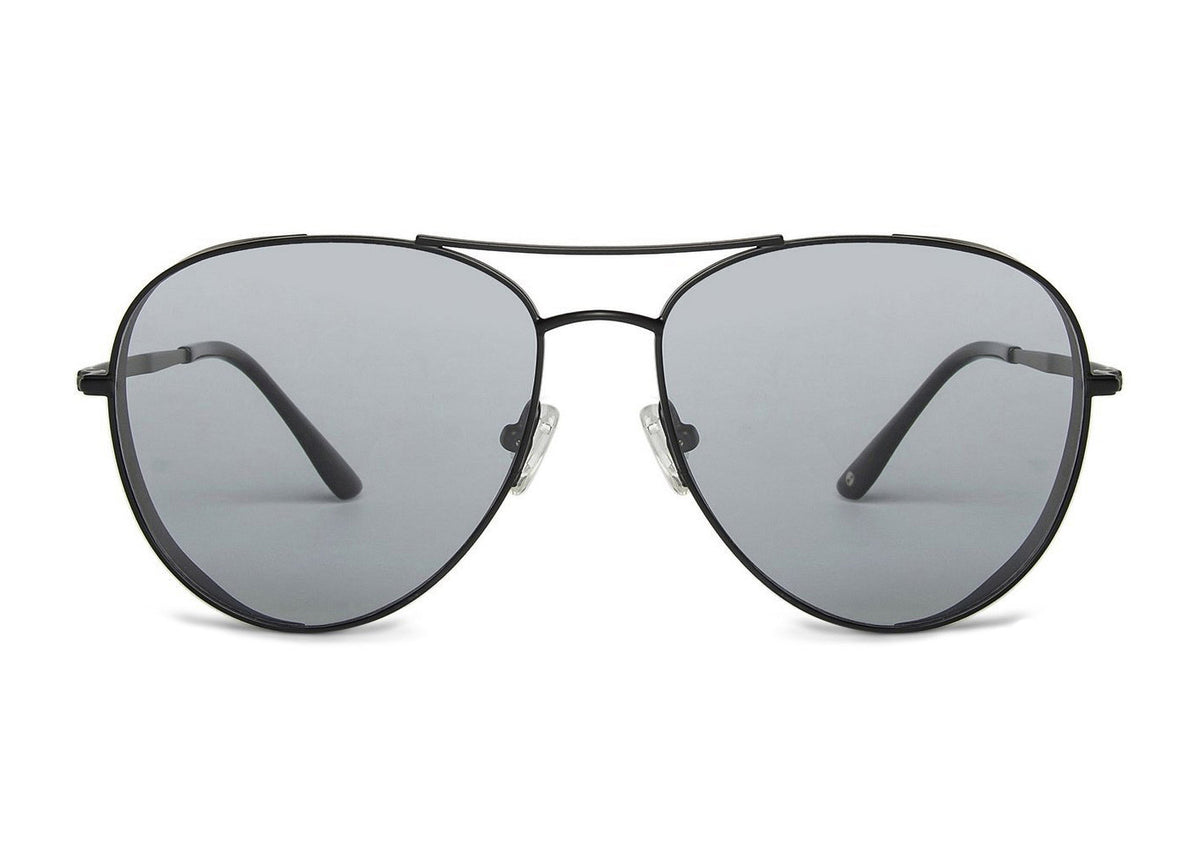 Lunettes de soleil pilote noires