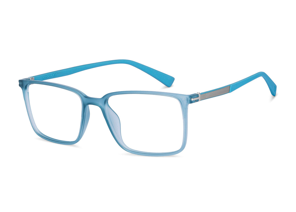 Lunettes de vue pleine monture transparentes