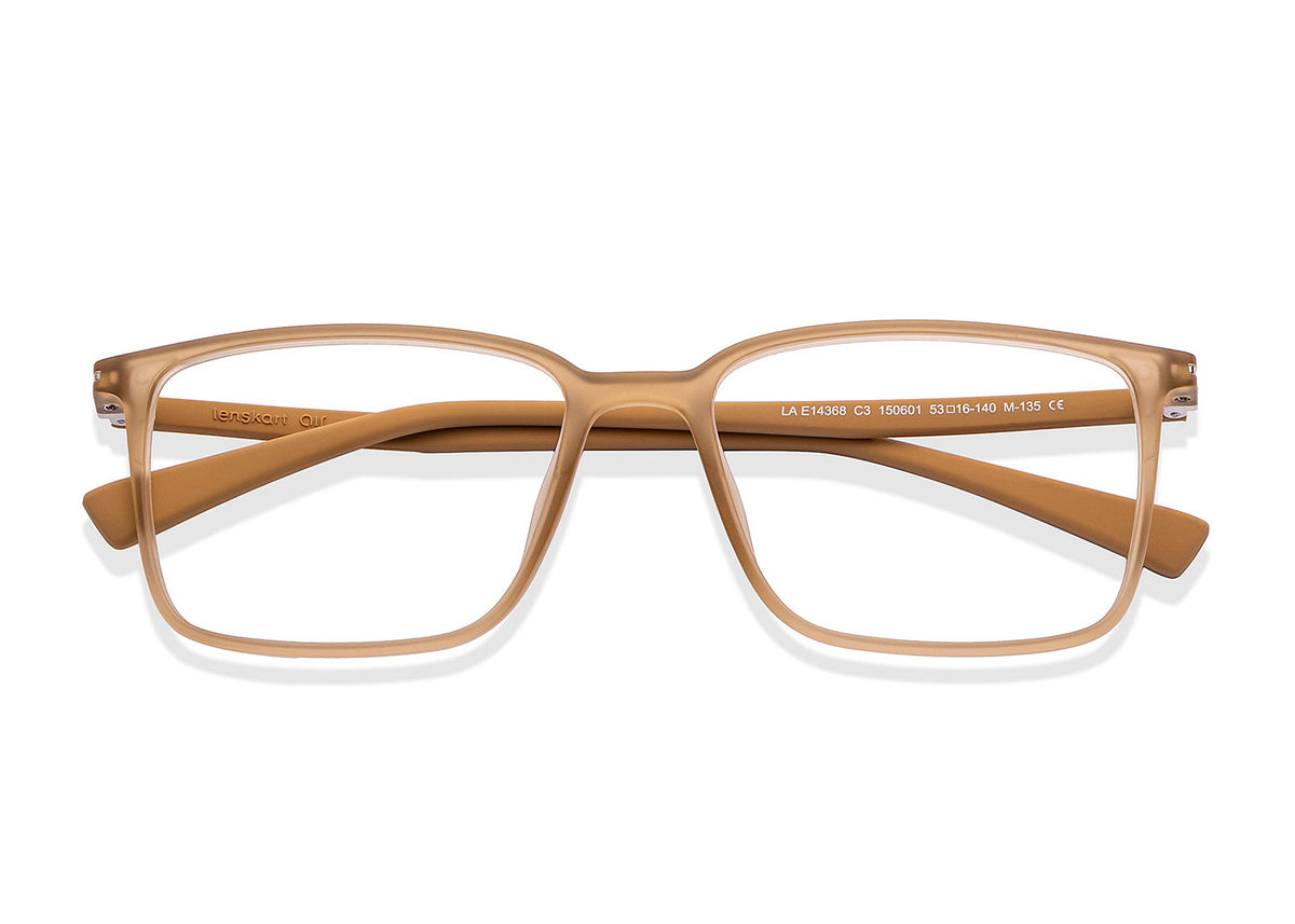 Lunettes de vue pleine monture transparentes