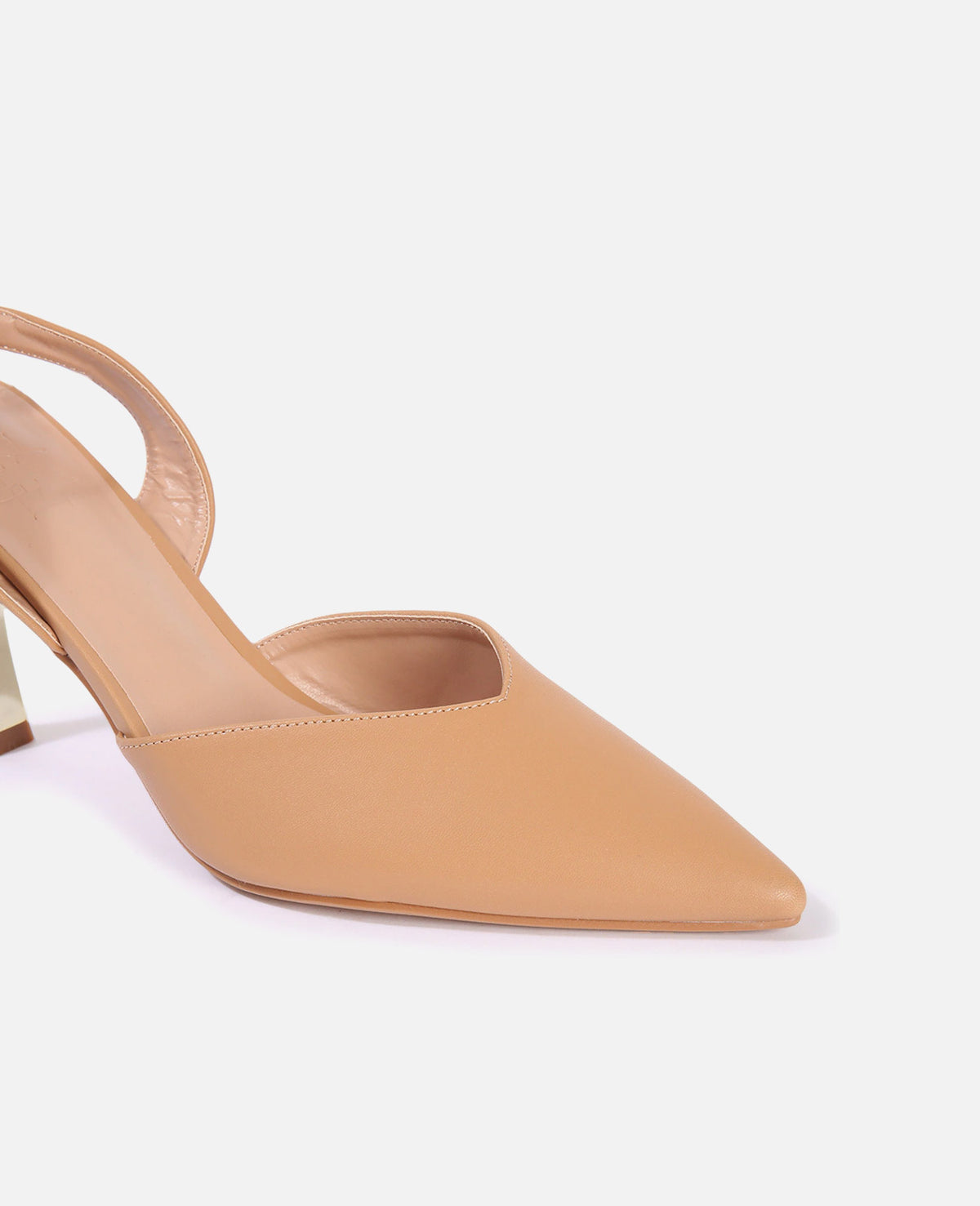 Slingback avec bout pointu