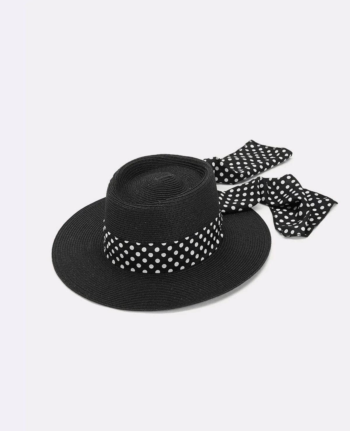 Polka Pot Band Straw Hat