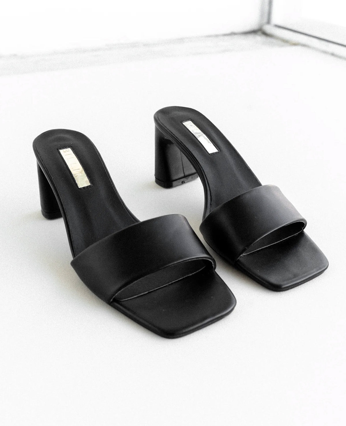 High Heel Black Sandal