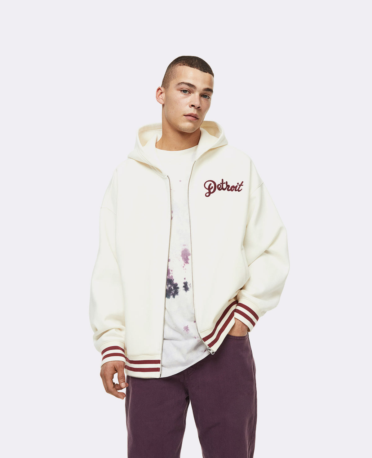 Cotton Hooded Sweatshirt