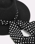 Polka Pot Band Straw Hat