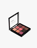 Lidschattenpalette mit pigmentierten Farben