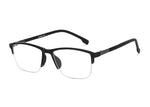 Rectangle Semi-Rimmed Eyeglasses